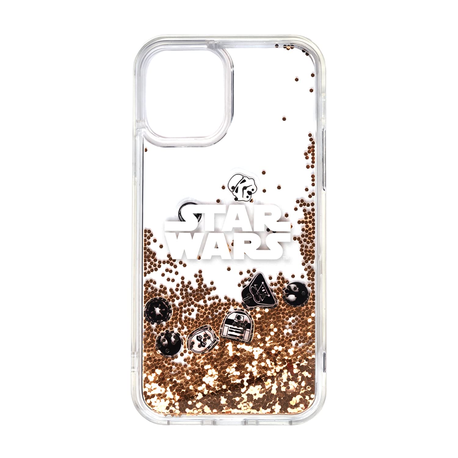 Premium Style iPhone 12 mini用 グリッターケース [STARWARSロゴ] PG-DLQ20F07SW