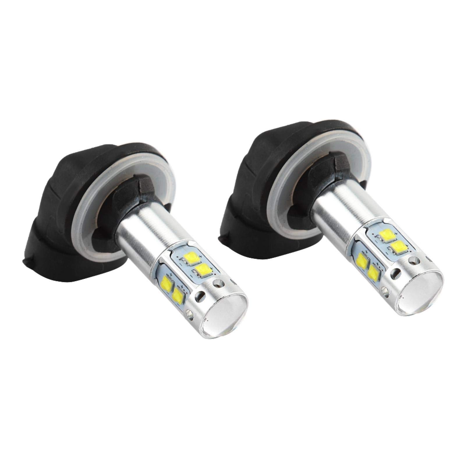 Akozon Gruppi fari fendinebbia, 2pc cob led 50w 6000k 886 Lampadine fendinebbia per auto Lampadina a LED Indicatori di direzione del motore Fendinebbia Lampadine fendinebb