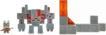Minecraft Dungeons Battle Pack GNF12 with Fur Armor Hex Limited Minifigure
