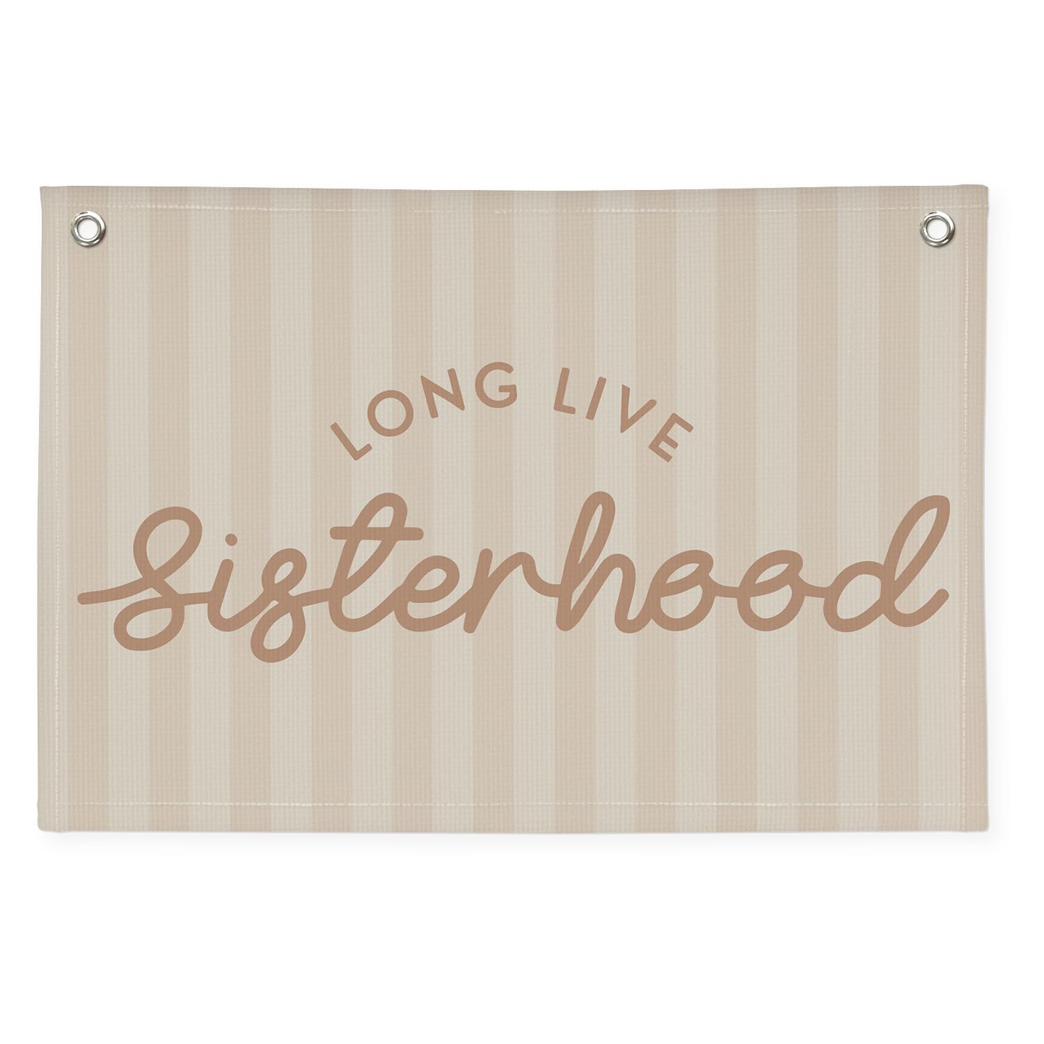 XYDEG Girls Room Decor Long Live Sisterhood Linen Hanging - kids room decor | Mubboo