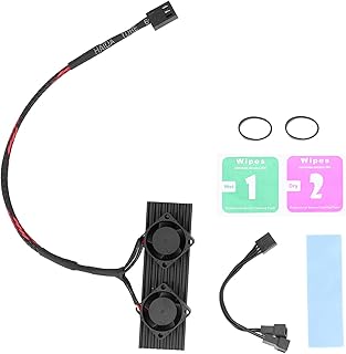 , SATA3 Heat Sink M.2 2280 with Cooling Fan for SSD Hard Disk for Desktop Computer