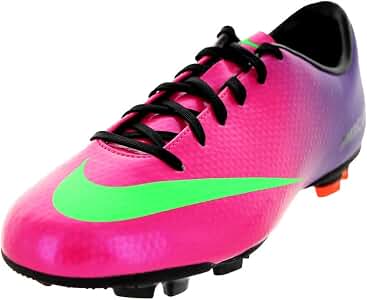 Nike Jr Mercurial Victory IV FG Purple Pink Green Soccer Cleats