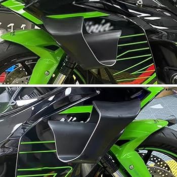 DEATH NYC AY3 新品額付き Amazon.com: for ZX 6R ZX636 ZX6R ZX 636 2025 2024 Side Wing