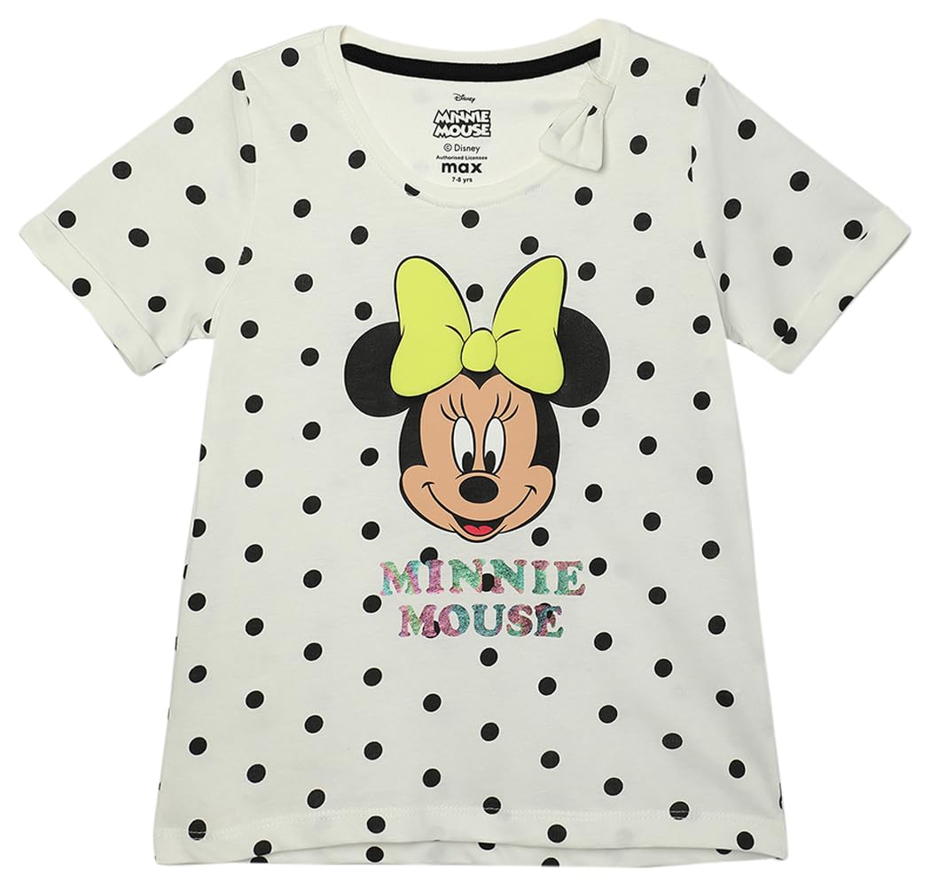 MaxGirl's Printed Regular Fit T-Shirt