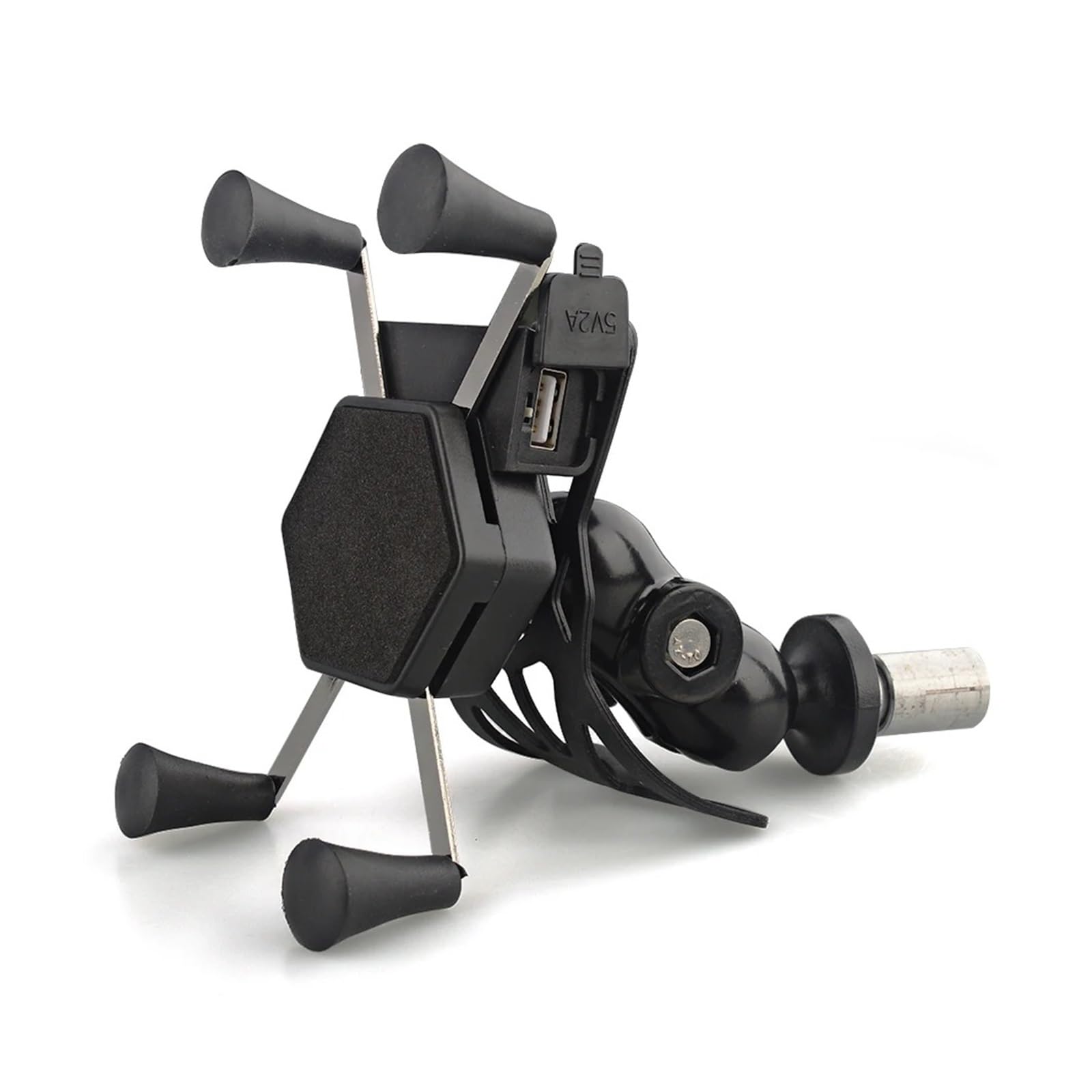 Support Navigation Moto pour YZF-R1 pour YZF-R6 YZF-R6S YZF R1M/S 2002-2018 Chargeur Moto Téléphone Portable Support Navigation GPS avec USB Porte Téléphone Moto