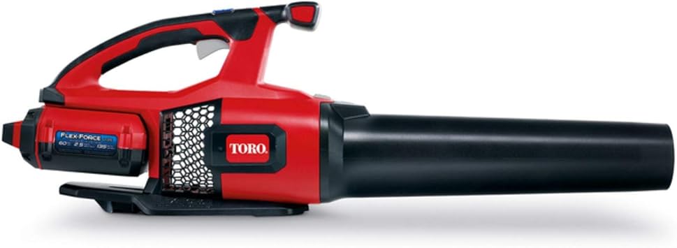 Toro 60-Volt Max Electric Brushless Cordless Leaf Blower with 120 MPH Air Speed and 605 CFM, 2.5 Ah Lithium Ion Battery & Charger Included