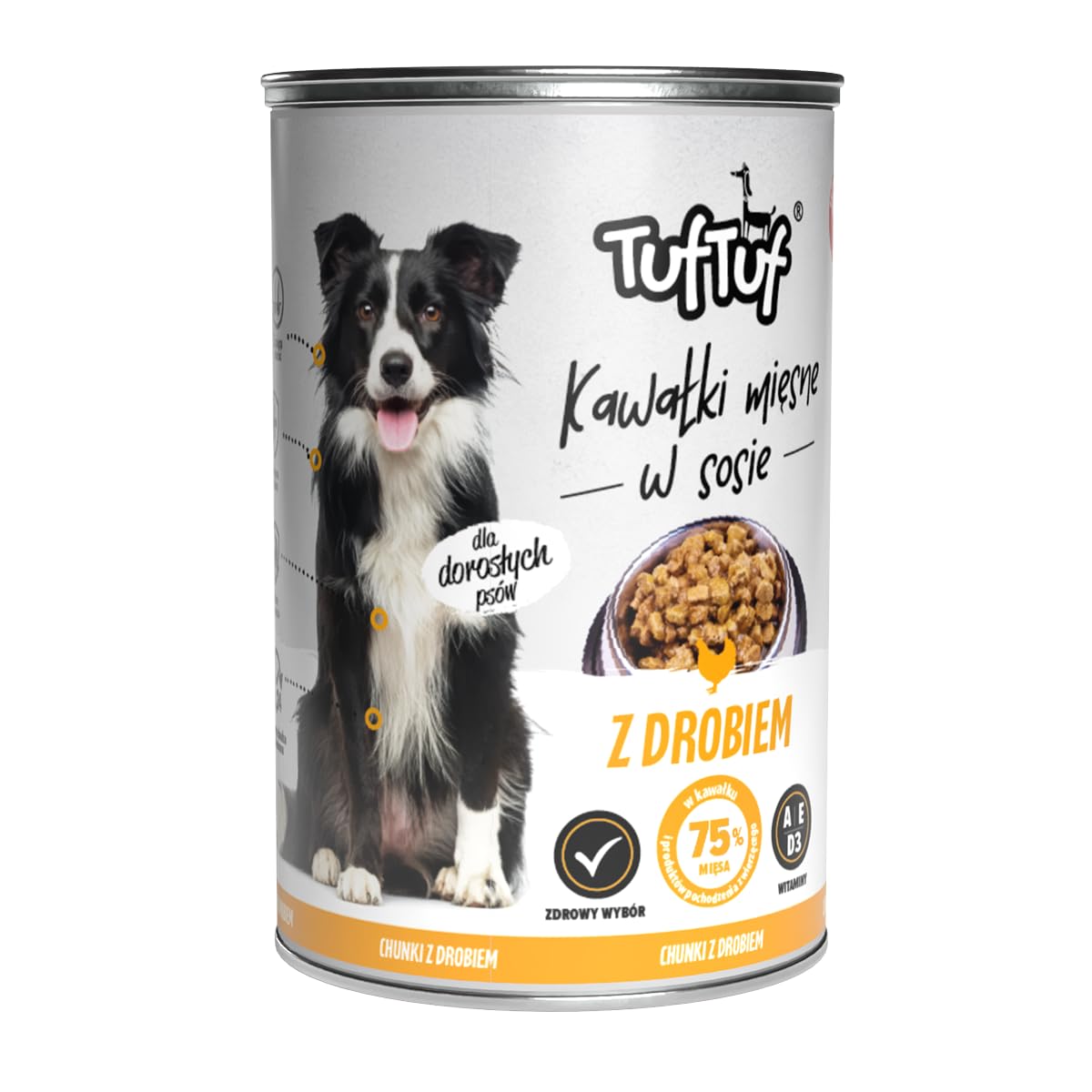 TufTuf Hundefutter Nass Dose 36x415g Mix