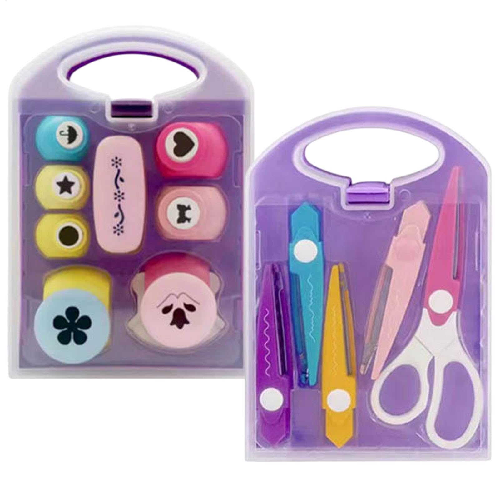 Perforadoras Para Manualidades En Papel Set De Máquina De Relieve Para
