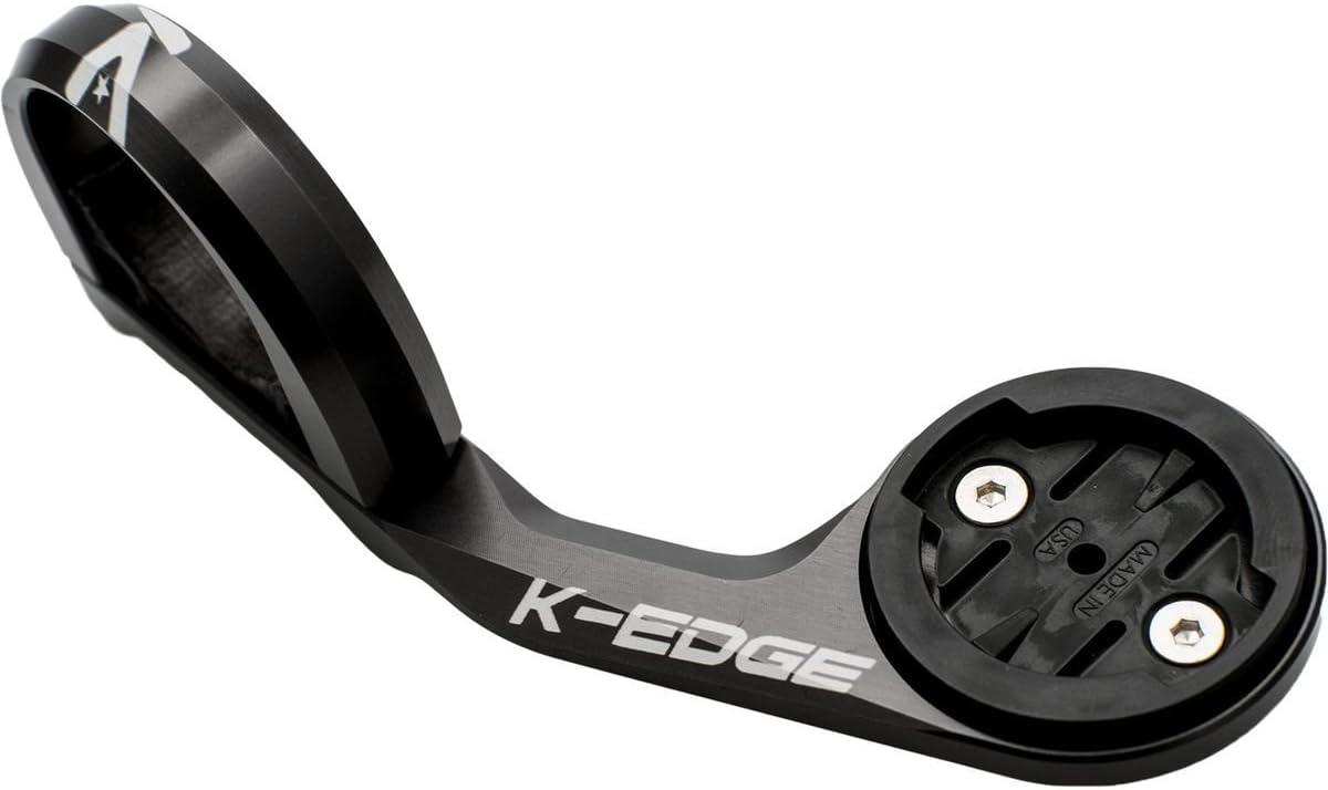 K-Edge | Sport Bicycle Computer Handlebar Mount | for Garmin GPS Devices | Black