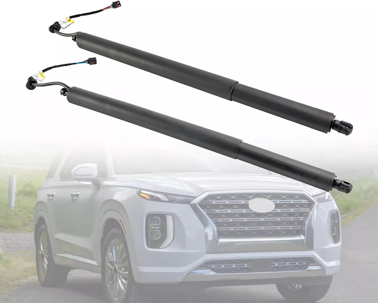 With Hyundai For Santa Fe 2018 リアトランクリフトゲートパワーハッチリフトサポー 【Blazer】