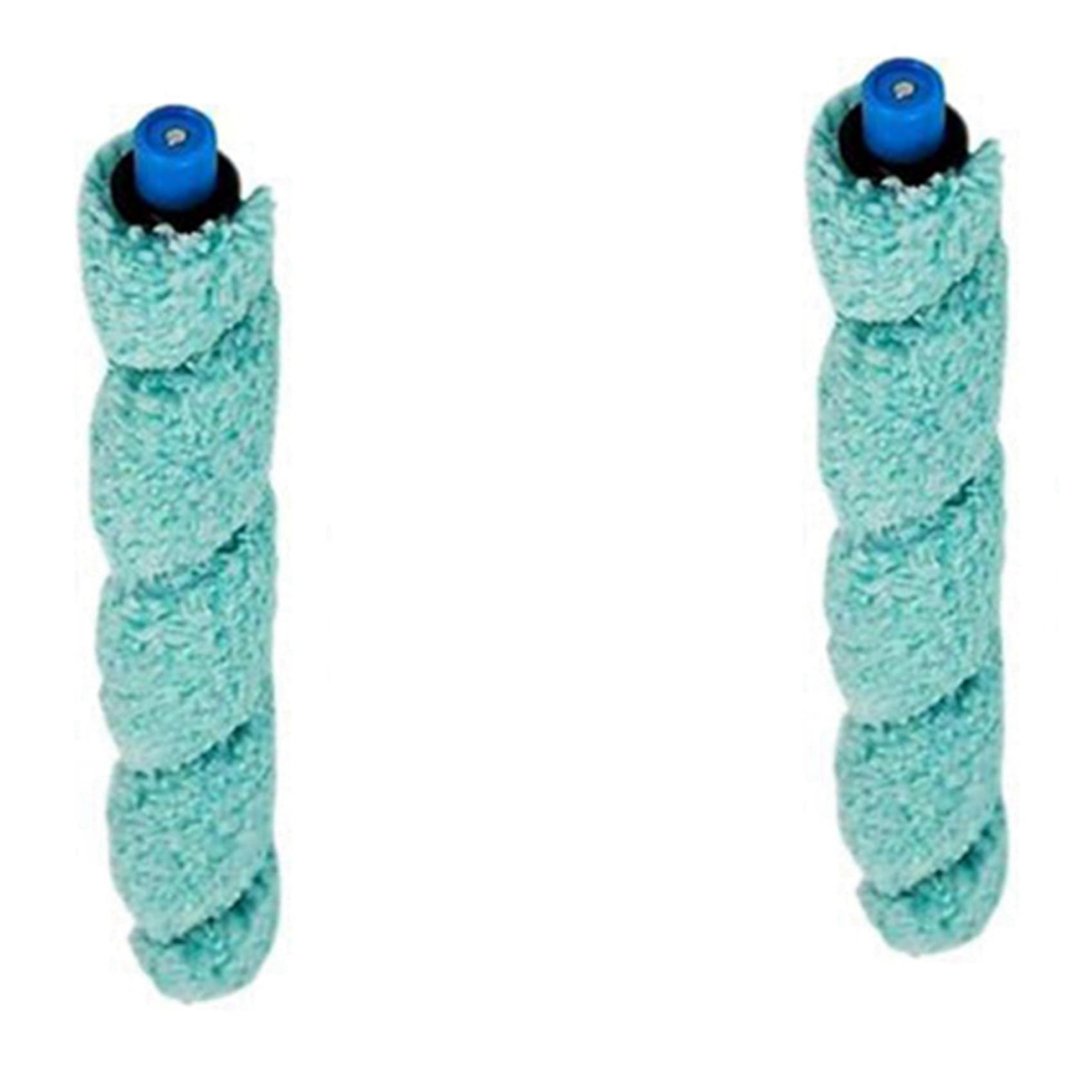 Hndhbfgrt 2Pc Floor Washing Robotic Cleaner Main Brush Scraper Replacement for W400 Floor Washing Robot Parts Accessories
