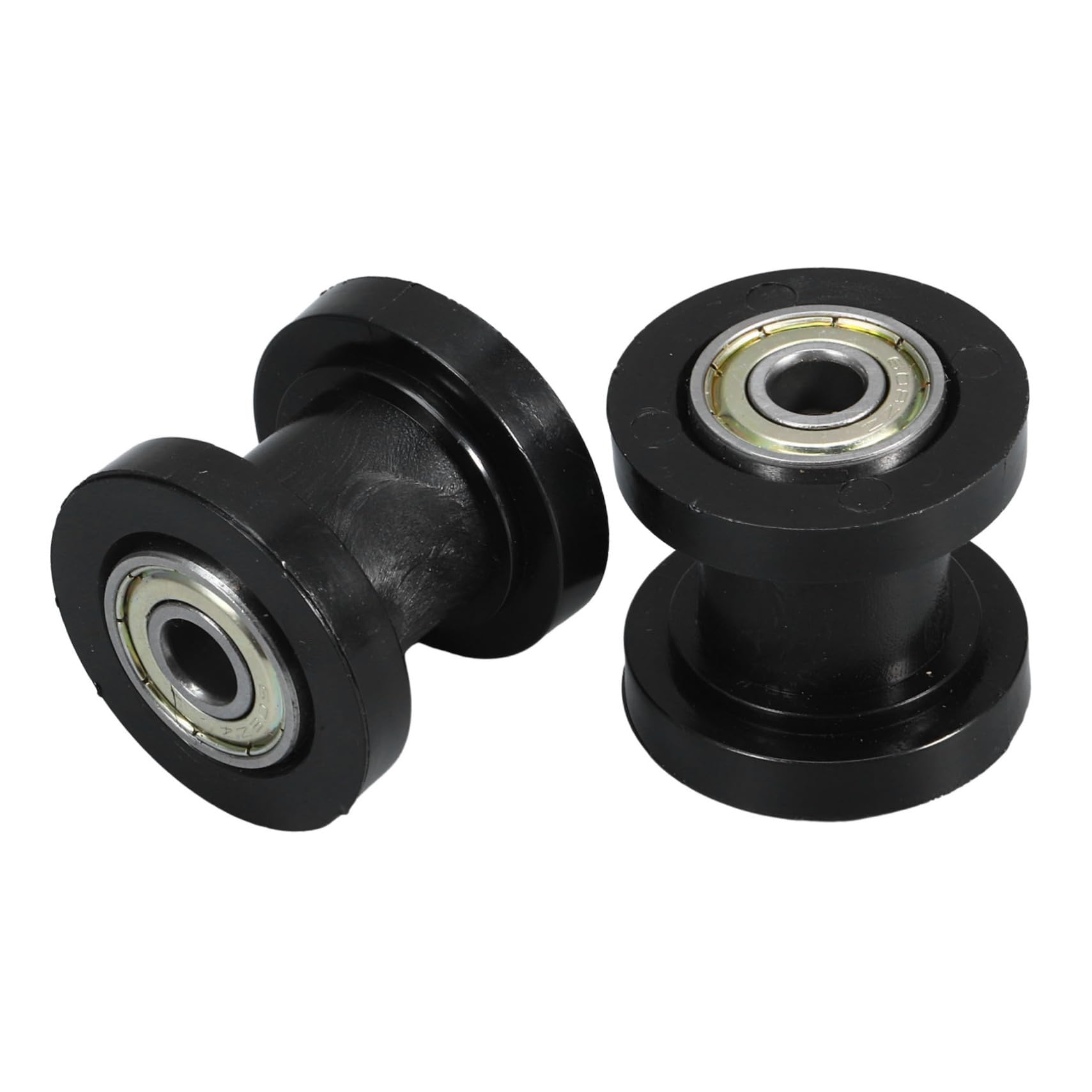 Alipis 5 Series Accesorios Para Motos Cadena De Motocicletas Rodillo Guía De Cadena Rueda De Rodillos De Cadena Rueda De Cadena De Motocicleta Cadena Guía Negro El Plastico 2 Piezas X 5
