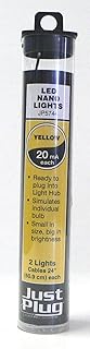 Woodland Scenics 5744 Nano - Luces LED, color amarillo