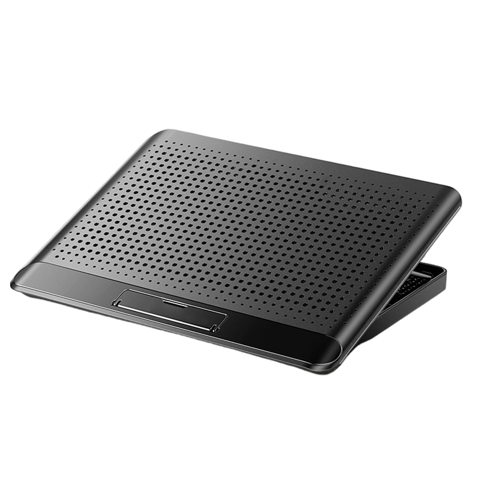 Wentylator do Laptopa Regulowana Cicha Podstawka Chłodząca | Podkładka Chłodząca Do Komputera Ze Stopu Aluminium do Biurka, Klawiatury, Tabletu, Domu, Miejsca Pracy, Akademika i