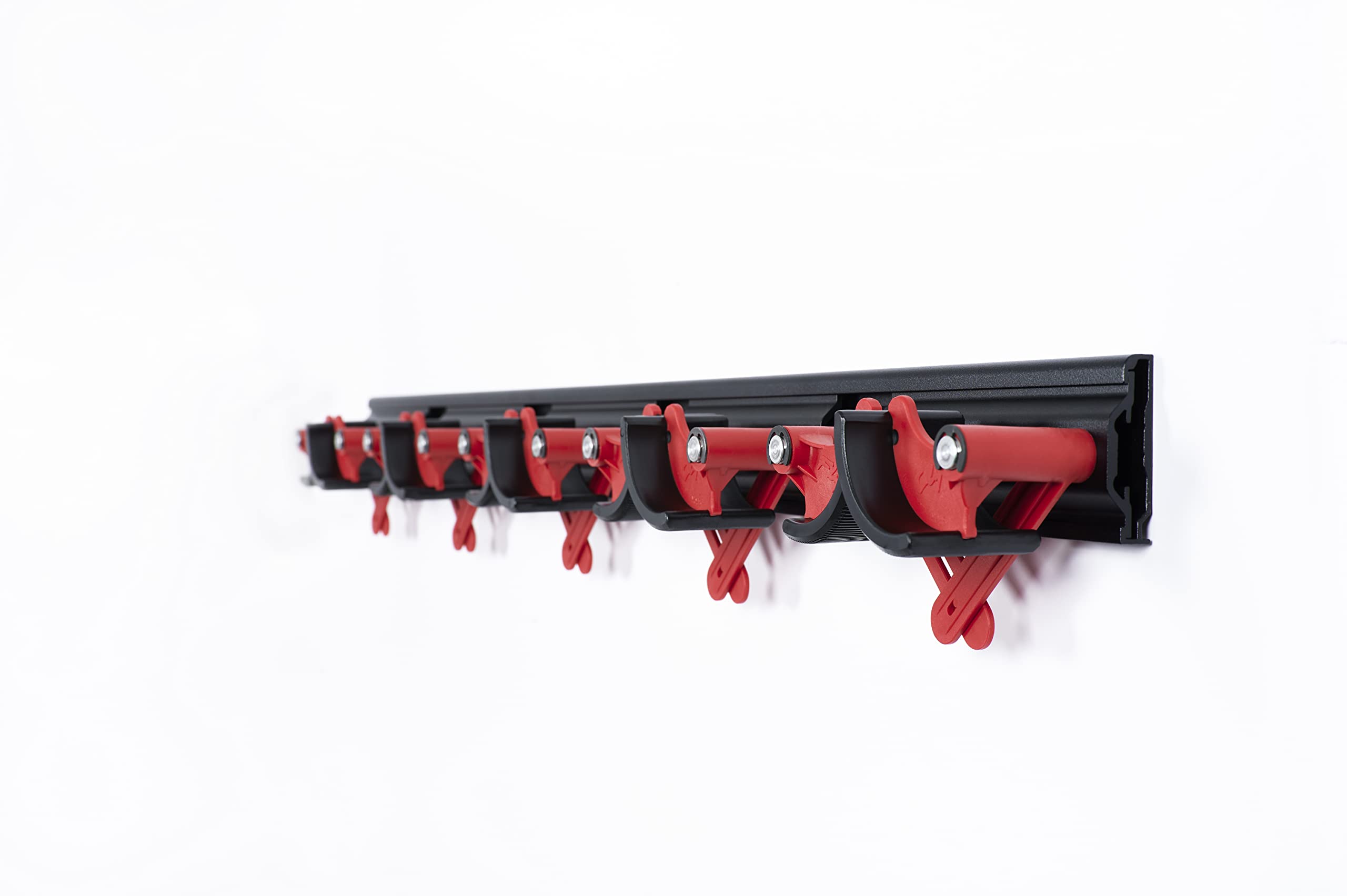 Flip Clip Regular5 K Universele houder, skihouder, snowboardhouder, wandhouder, gereedschapshouder, van aluminium en glasvezelversterkte kunststof, wit