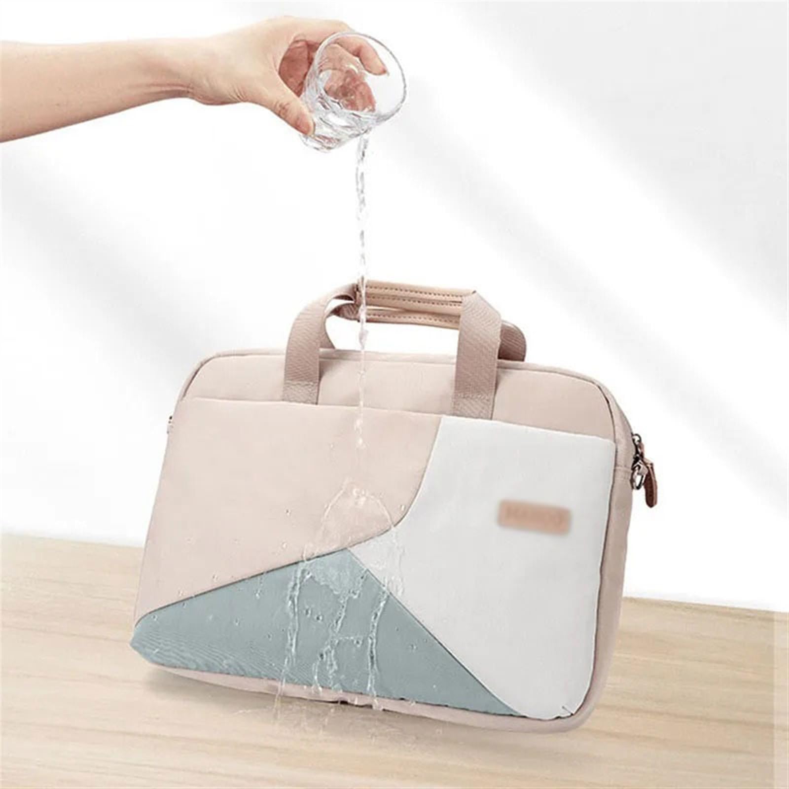 Oficina Bolsa for ordenador portátil de 14/15,6 pulgadas, maletín duradero con asa, funda protectora for Maletín