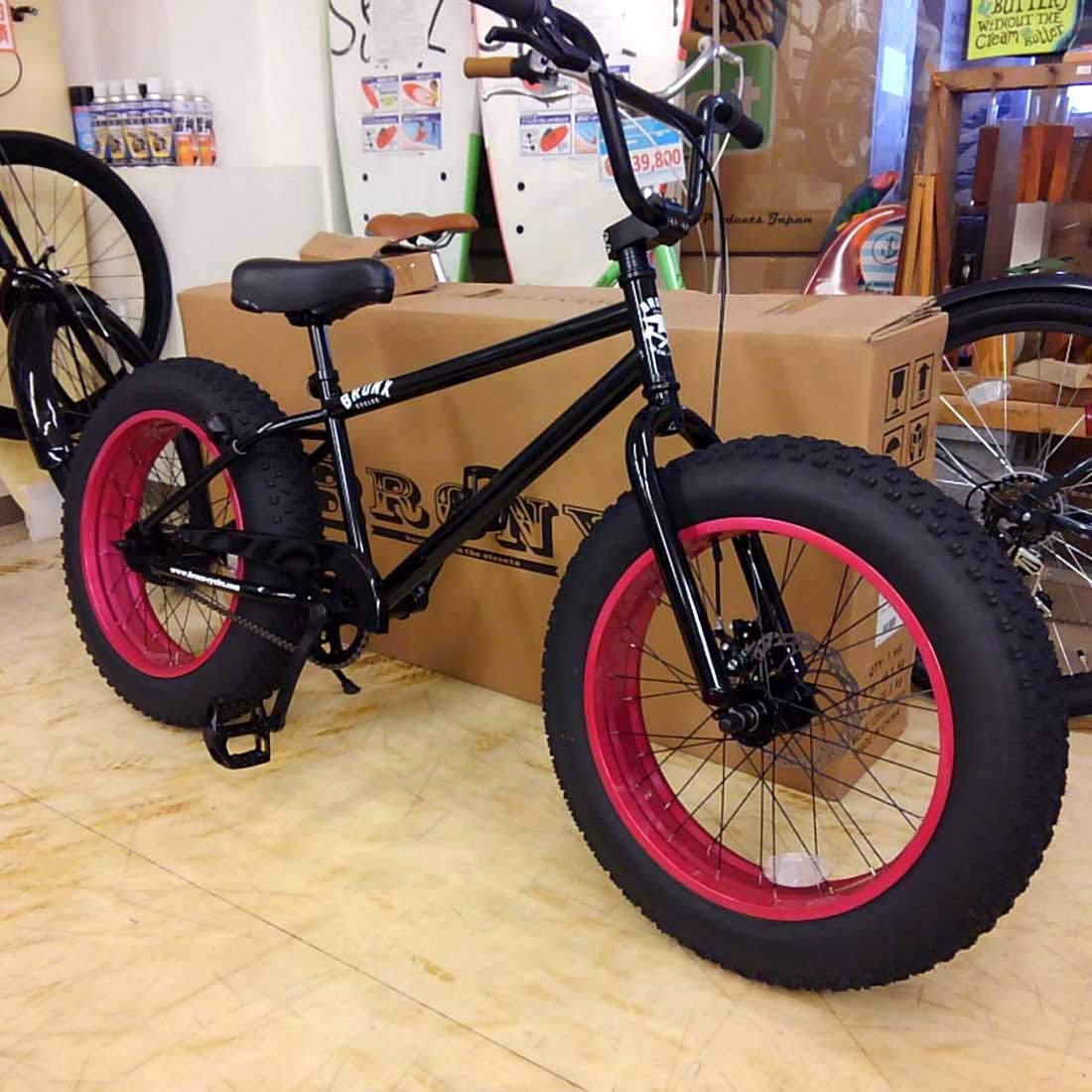 Amazon | 自転車 通販 BRONX 20BRONX グロスブラック×ピンクリム 20