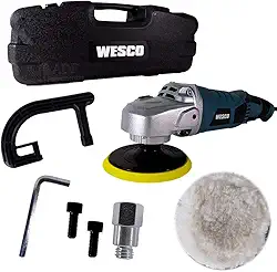 LIXADEIRA POLITRIZ 5 POL (125MM) 1200W 220V VVR COM ACESSORIOS - WS4504K - WESCO