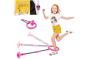 Ankle Skip Ball with Adjustable Rope for Kids, Perfect for Fitness & Fun!