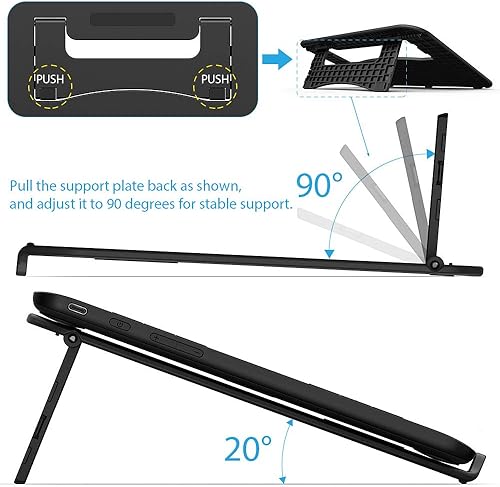 Miniatura 3 de XPPen AC42 - Soporte para tableta gráfica, soporte para portátil y dispositivo móvil para XPPen Artist10 2nd, Artist12, Artist13.3 Pro, Artist13.3