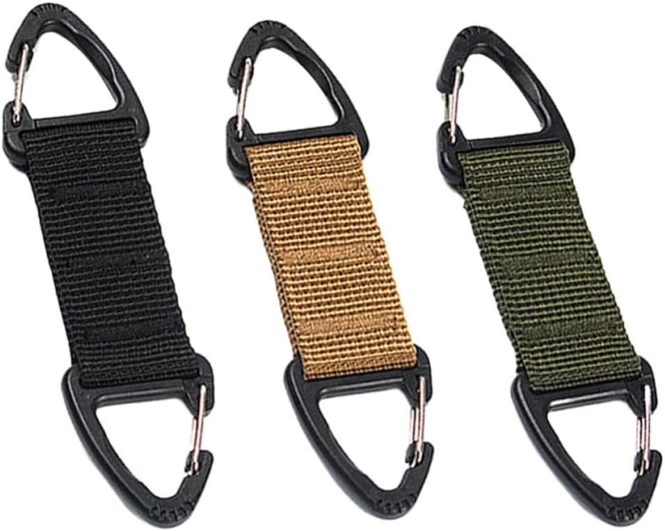 3pcs Mask Hanging Hook for Key Chain and Backpack Anti-Slip Nylon and Plastic Steel Ear Rear Mask Hook with Unique Stylish Design