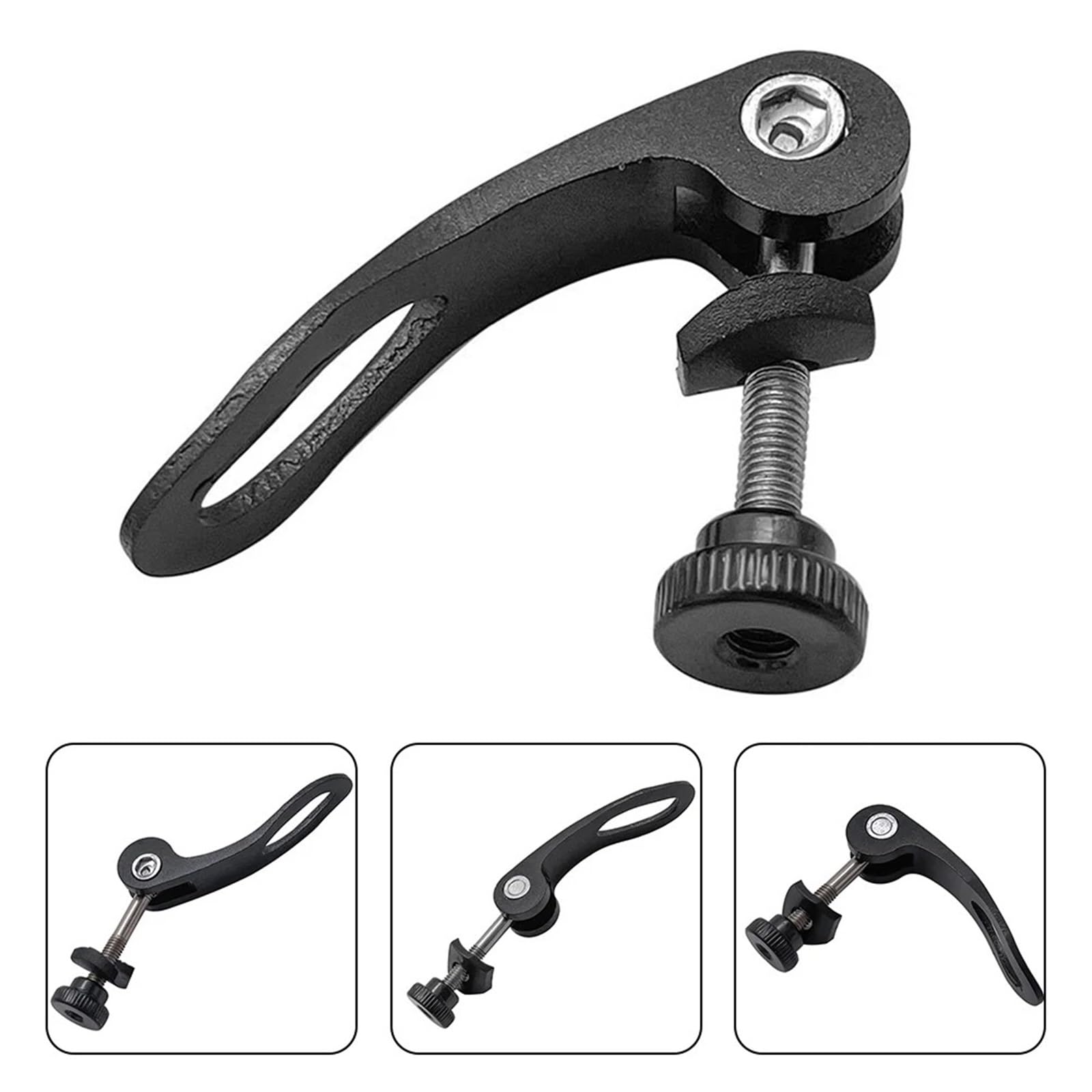 Vite a sgancio rapido per morsetto sedile 5 Pezzi M5x45mm Reggisella For Mountain Bike In Alluminio A Sgancio Rapido Vite Tubo Morsetto Leggero Regolabile