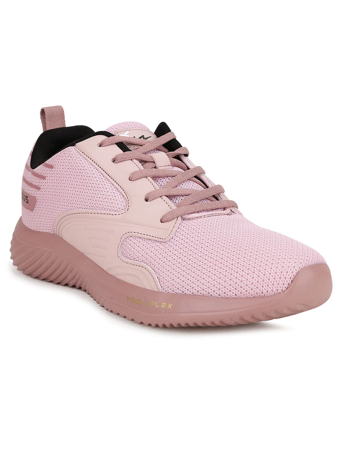 Campus Womens Noor Plus Rose Pink/BLK Running Shoes - 6UK/India Noor Plus (B095WWZVKM) Amazon Price History, Amazon Price Tracker