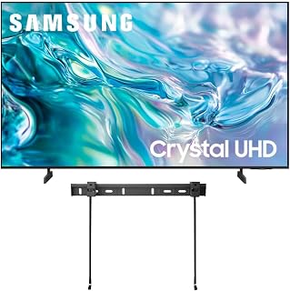 Samsung Smart TV de 55" Pulgadas Clase 4K UHD (2025) con PurColor, Motion Xcelerator y Tecnología HDR (Reacondicionada) + Soporte de Pared