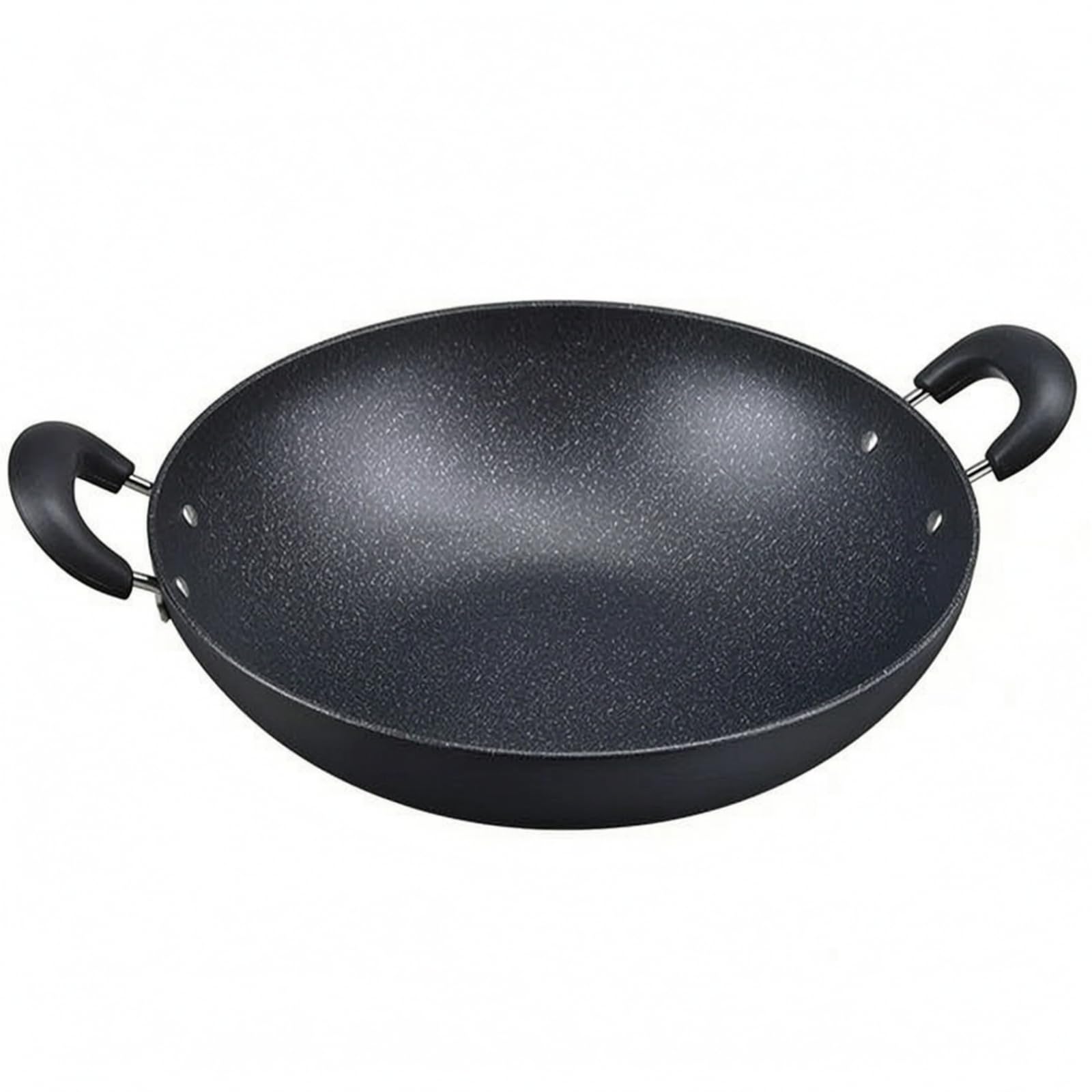 Wok con Doppi Manici Uniforme Pa, Pietra 46CM