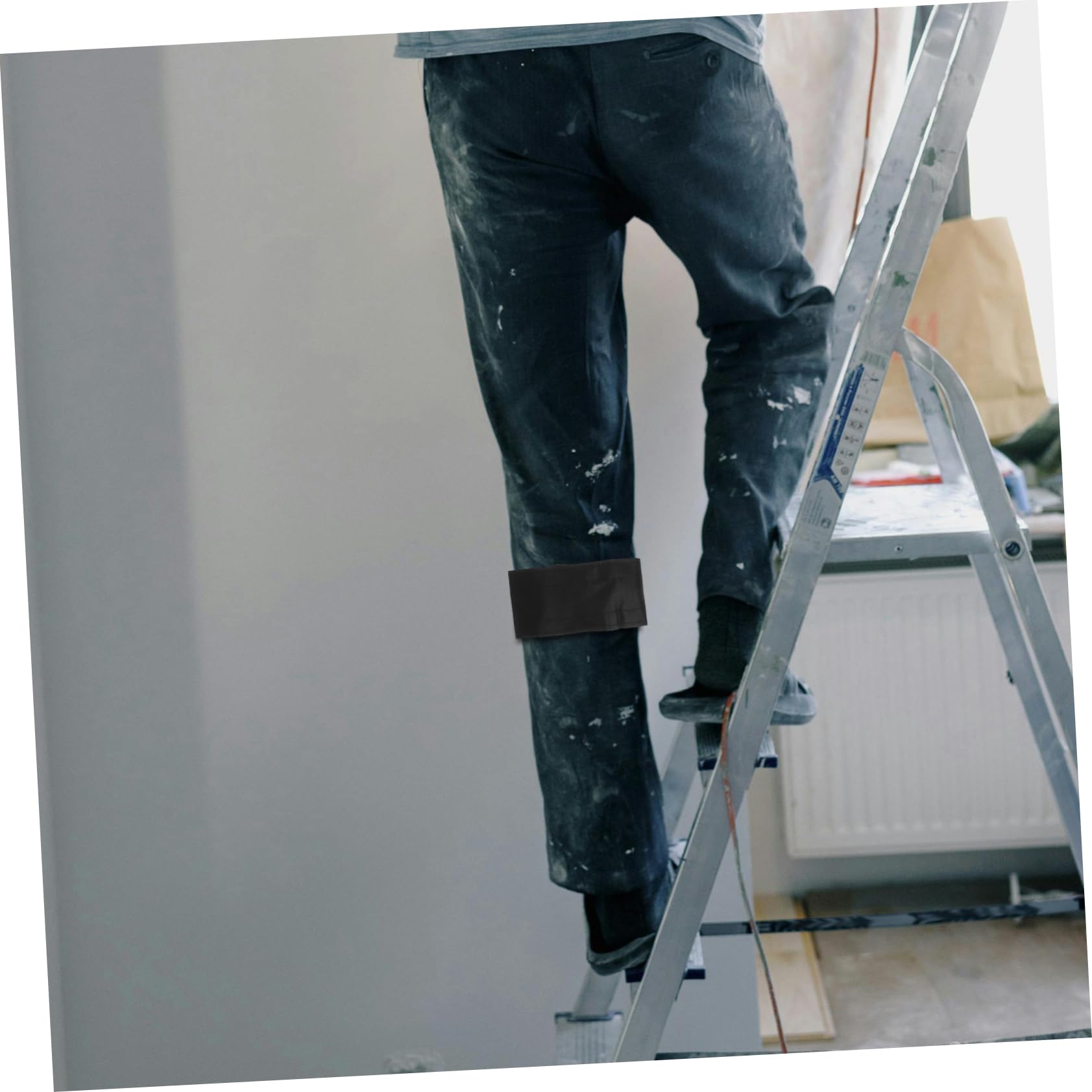 Trockenbau Stelzenbeingurte aus Nylon 2 Stück Verstellbare Starke Fußschlaufen Komfortable Beinbänder für Innenausbau und Clown Auftritte