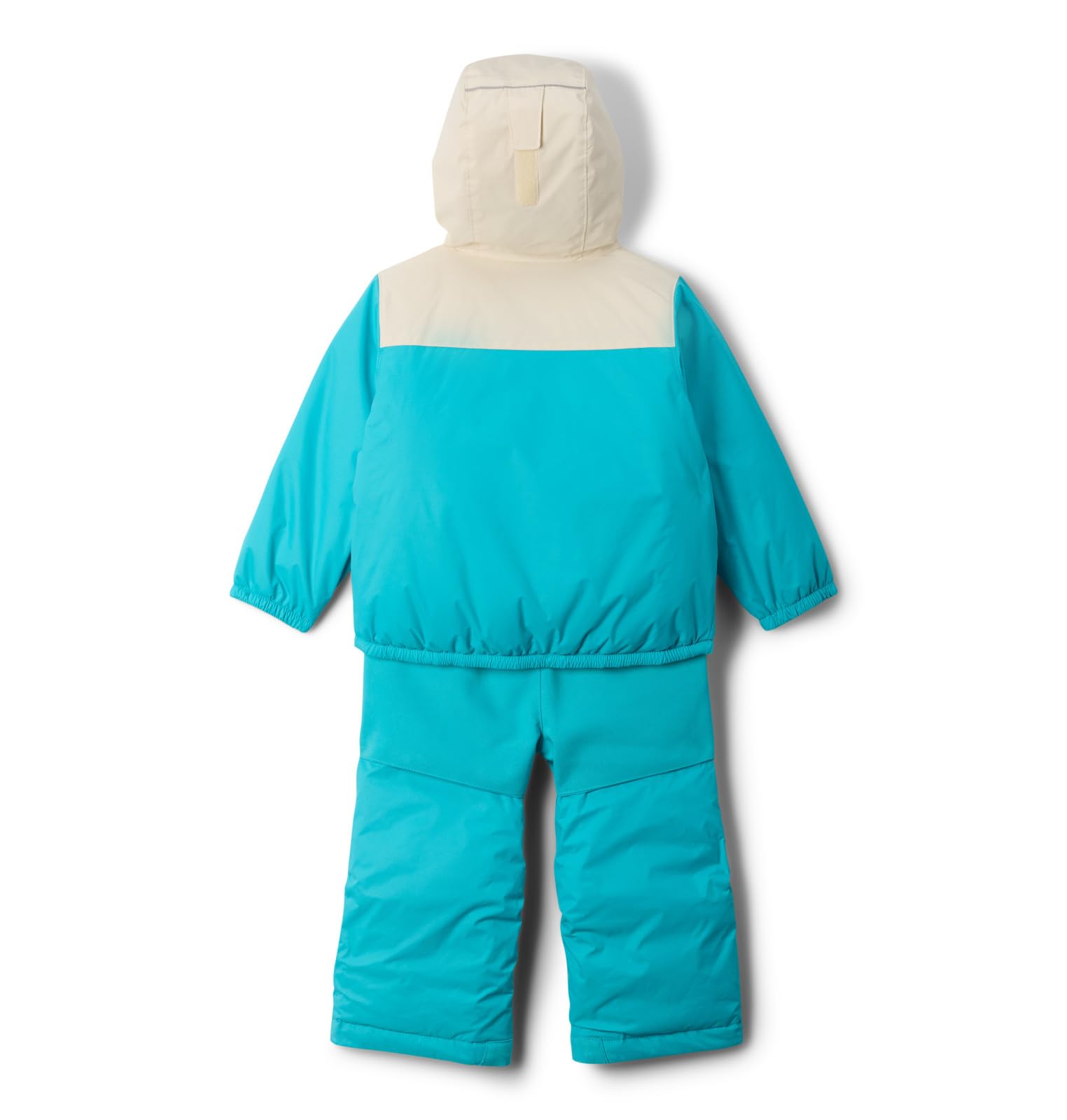Columbia Toddler Unisex Double Flake II Set, Geyser/Chalk/Spring Yellow, 2T