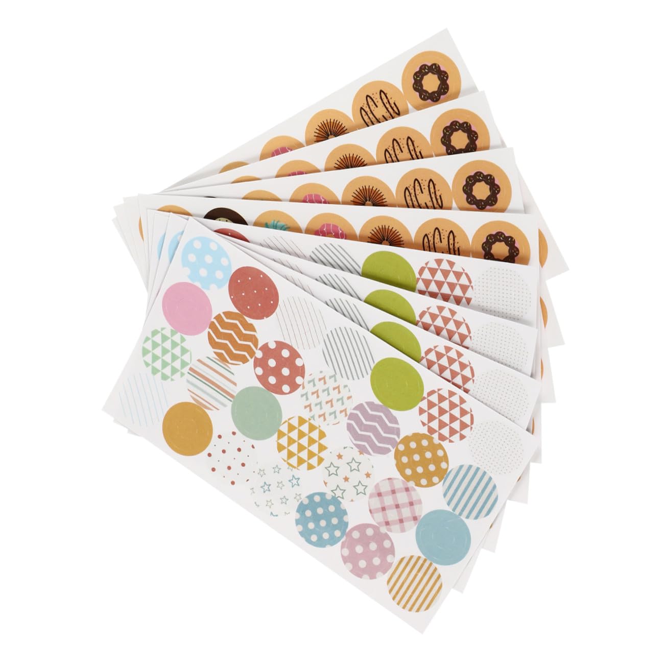 Housoutil 3 Set Etichette Adesive Per Carta Stickers Trasparenti Per Quaderni E Progetti Creativi Per Pianificazione E Decorazioni Te 40 Fogli*3