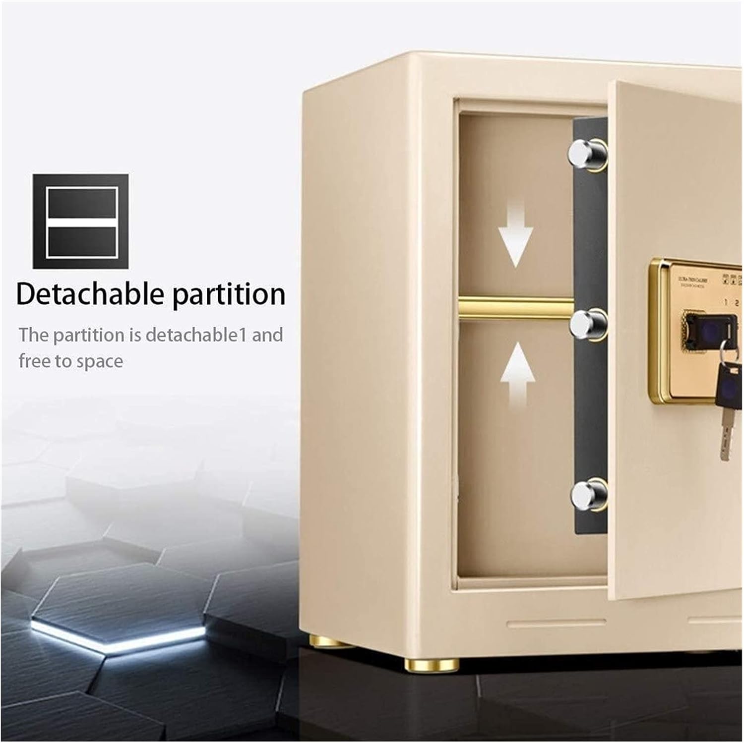 Digital Security Safe Box Solid Alloy Steel Construction Large Safe for Home Office Hotel