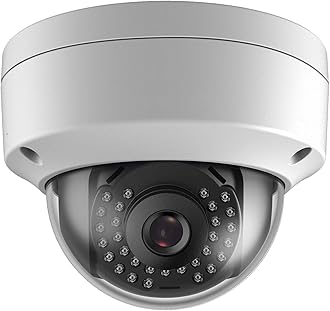 4K 8MP PoE IP Outdoor Vandal Proof Dome Camera for Existing System, 2.8mm Wide Angle, 65ft Night Vision, H.265, ONLY Compatible with Hik Vision Uniview NVR, NDAA Compliant