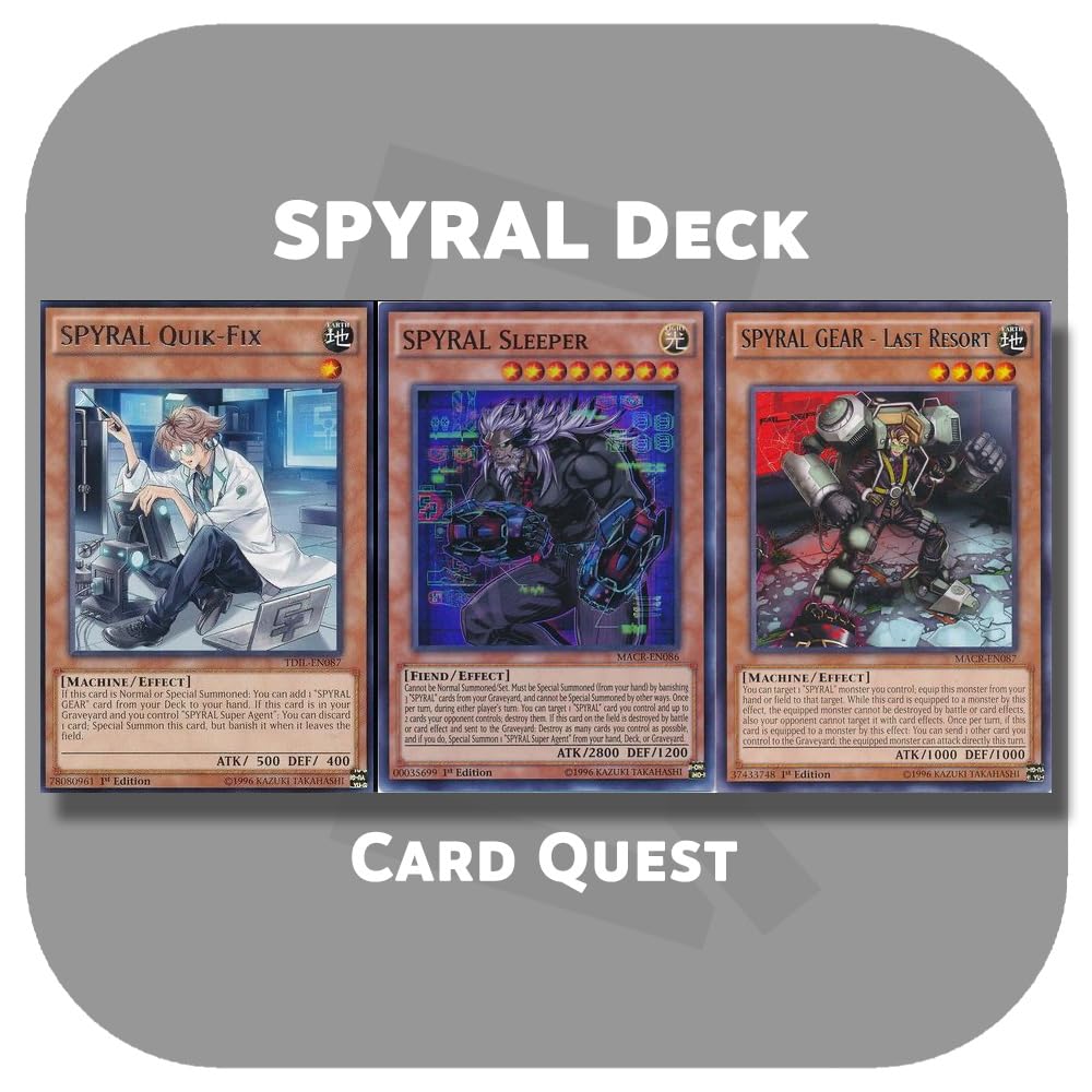 Amazon.com: Generic Complete Custom Deck for Yu-Gi-Oh! - SPYRAL