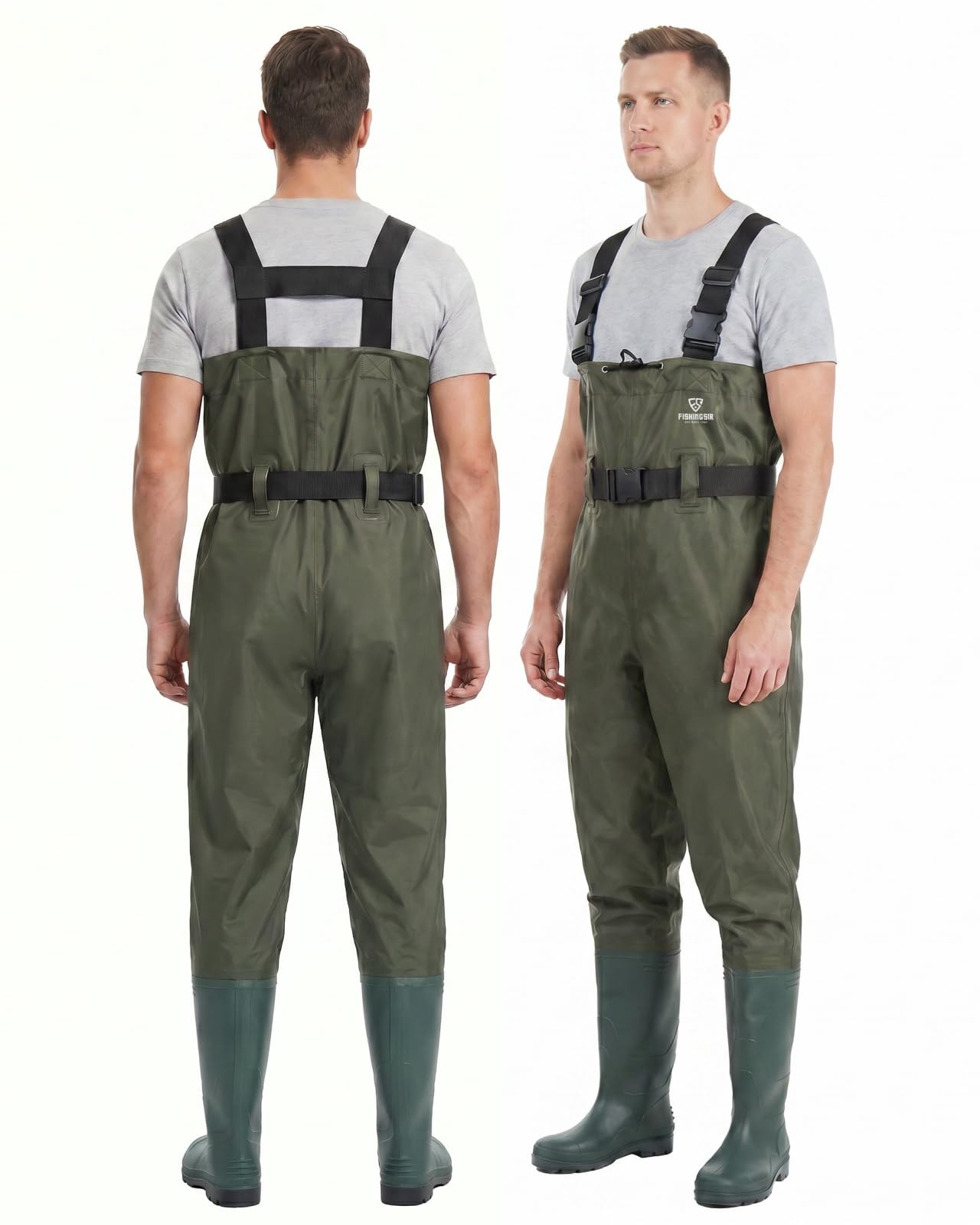FISHINGSIR Fishing Waders bottes-de-pêche-de-pêche Mixte (lot de 1)