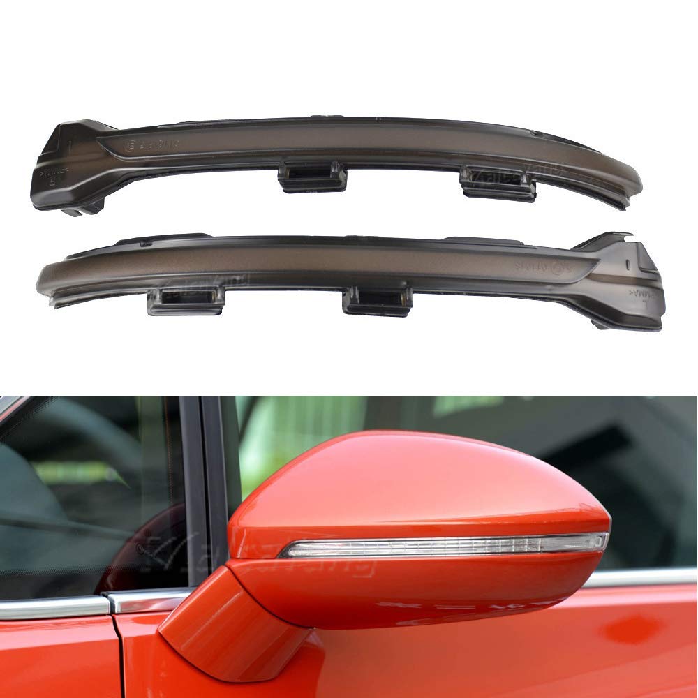 Indicatori Laterali Dinamici LED Fumè Per Ford Focus MK4 2019 – Luce Progressiva Ambrata, Plug And Play