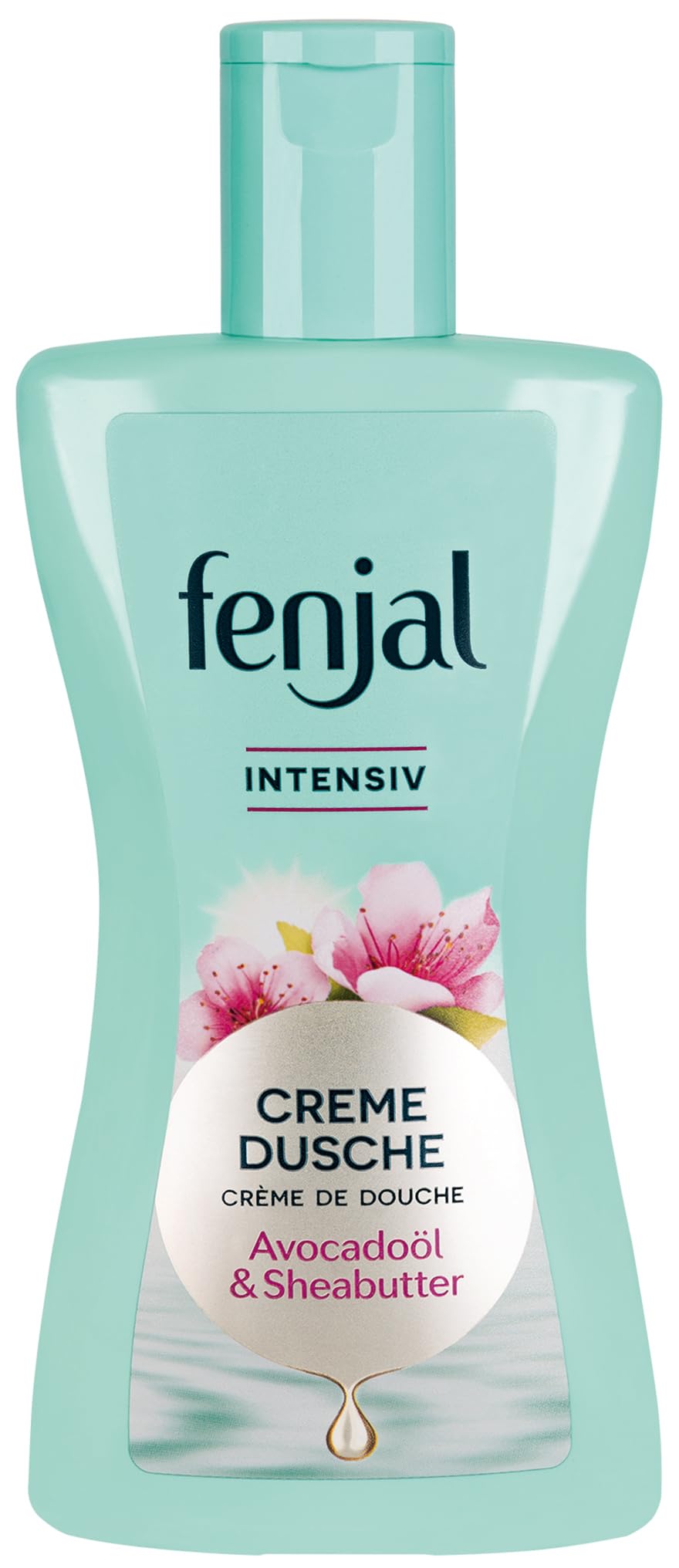 fenjal Sensual Intensive Shower Cream 200ml w/Natural Avocado Oil and Shea Butter