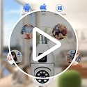 Image of TP PLUS 5MP WiFi Outdoor PTZ Security Camera | 360 View | Full HD | Color Night Vision | Motion Detection | Two Way Audio | Wireless CCTV Camera for Home with Mobile App V380 Pro (Dome Camera)