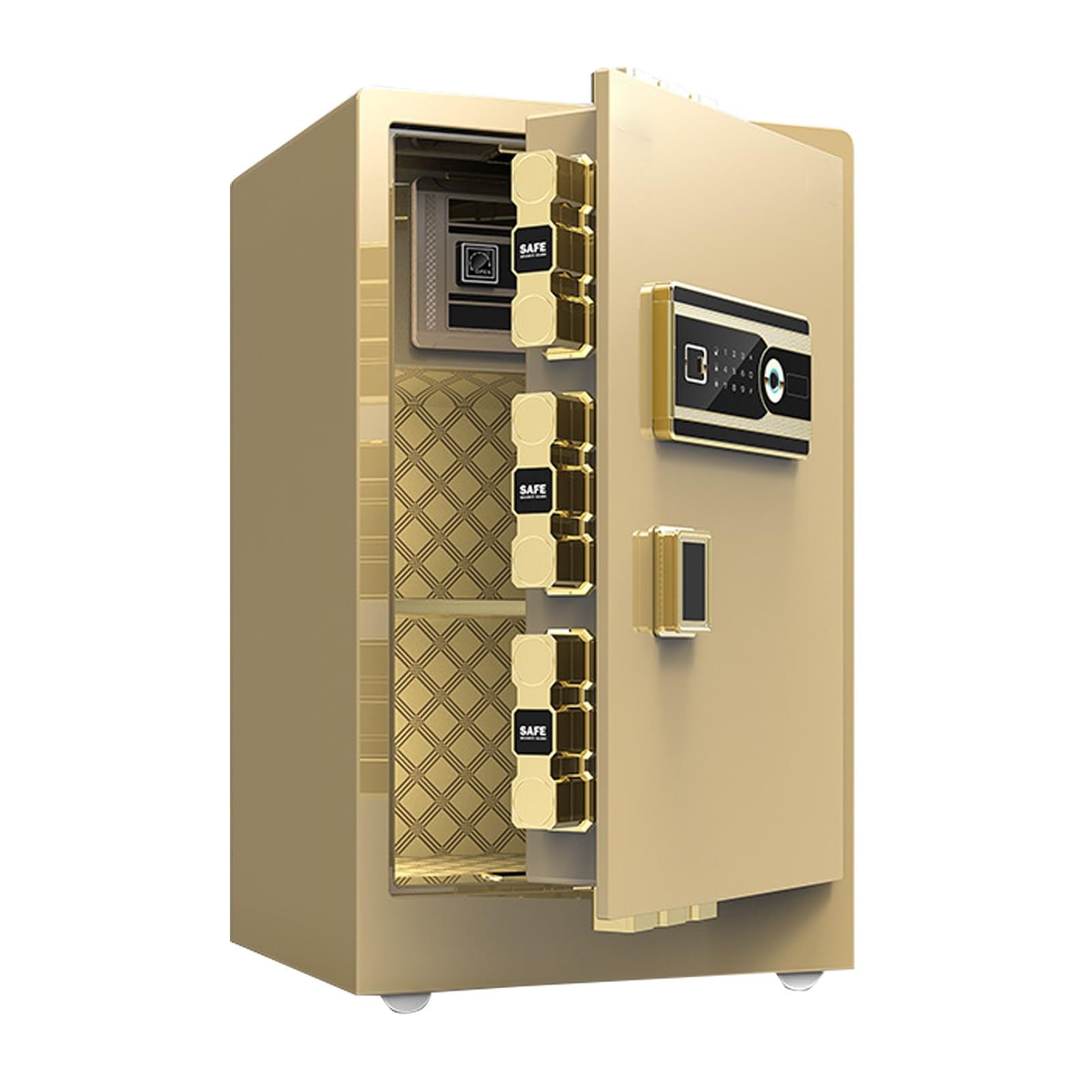 IEOWY Biometric Safe - Fireproof Digital Security Box for Home, Office, Documents, Jewelry, Money, Guns, and Ammunition