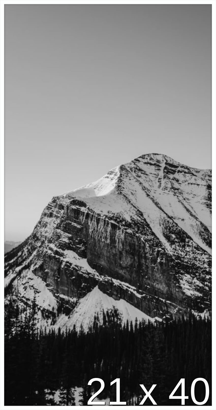 Frame It Easy 21 x 40 White Metal Frame (Ashford)