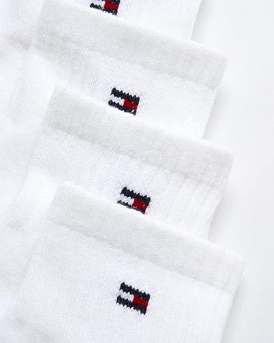 Miniatura 4 de Tommy Hilfiger Calcetines tobilleros acolchados de corte de cuarto para hombre (paquete de 12)