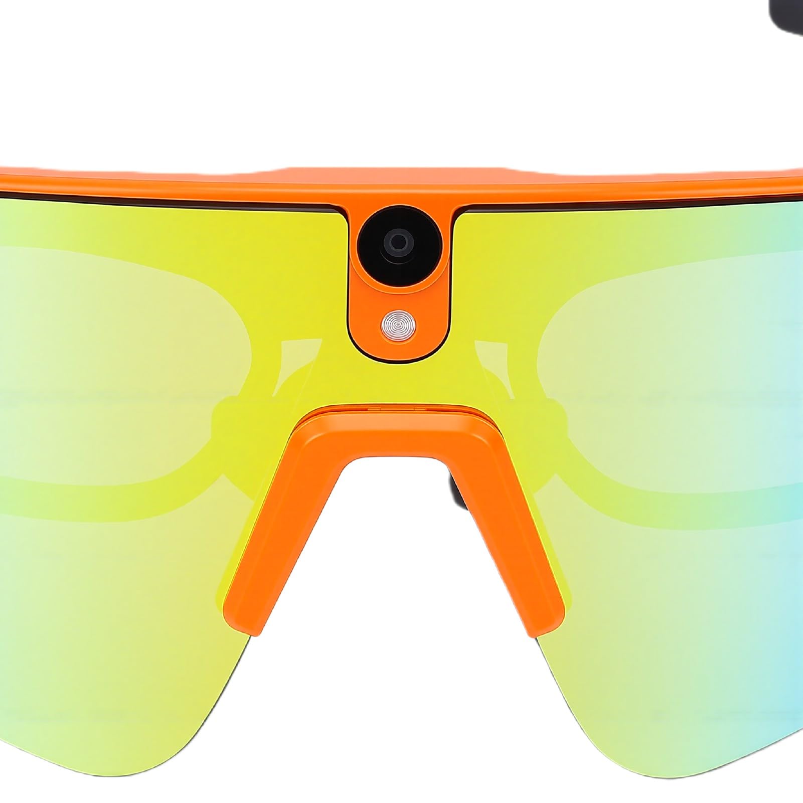 Tosuny Occhiali da Ciclismo Intelligenti 4K con Fotocamera da 8 MP e | Bluetooth 5.3, Resistente All'acqua IP54, Batteria da 290 MAh per 5 Ore di Utilizzo, Microfono con Cancellazione del