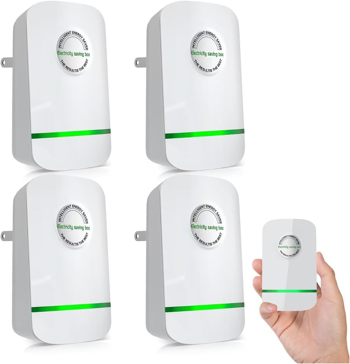 Stop Watt Energy Saving Device, Power Saver Pro X, Professional Plug-in Power Energy Saver, Electricity Saving Box Power Saving Device US Plug 90V-250V 30KW White 4Pack Stop Watt Energy Saving Device, Power Saver Pro X, Professional Plug-in Power Energy Saver, Electricity Saving Box Power Saving Device US Plug 90V-250V 30KW White 4Pack