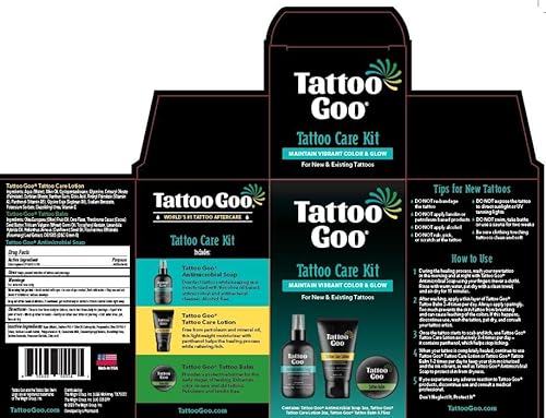 Tattoo Goo TGK01 Aftercare Kit Includes Antimicrobial Soap, Balm, And Lotion, Tattoo Care thumb #7