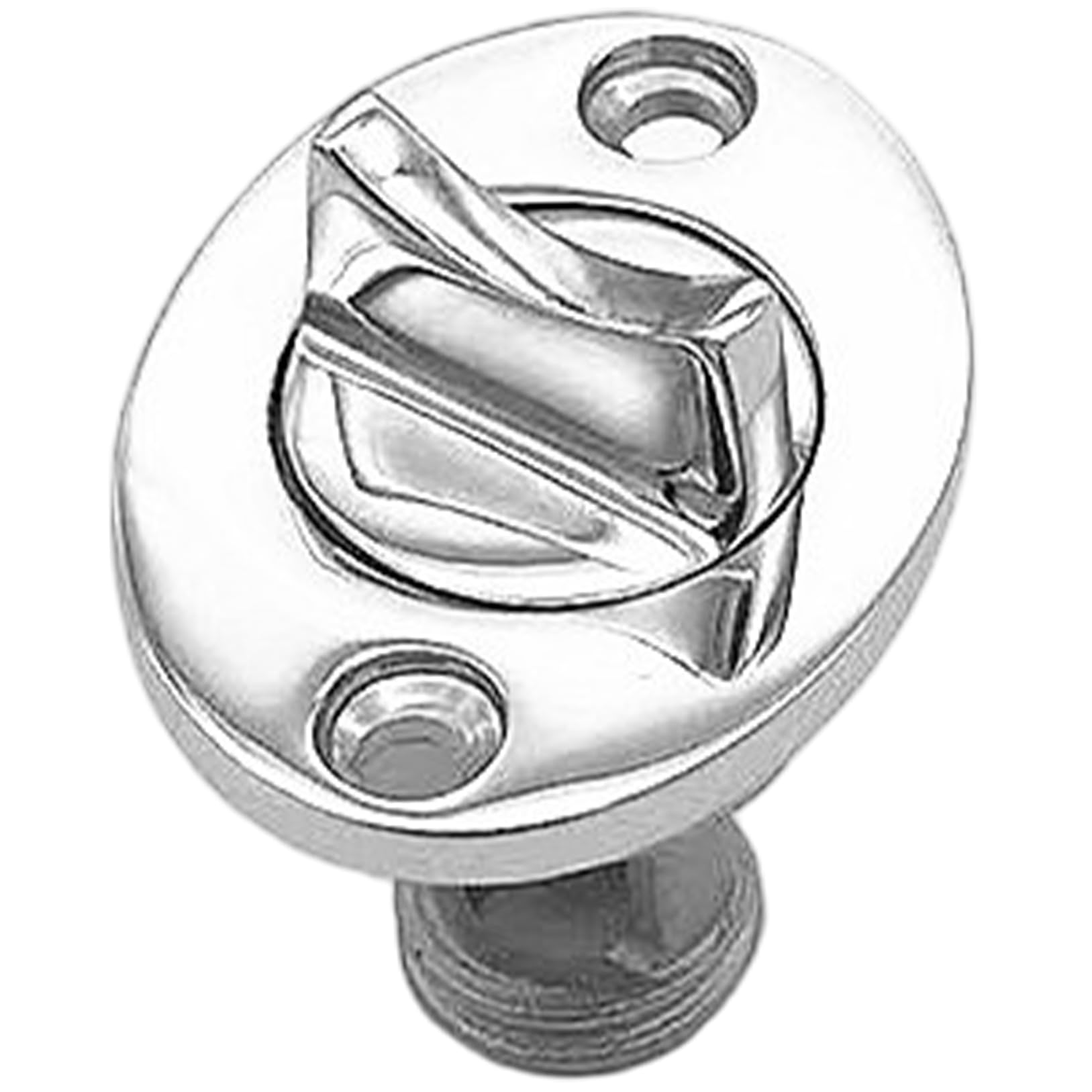 Boat Drain Plug Sturdy Stainless Steel Silver Boat Drain Plug Kit for Dinghy Boats, Canoes and Yachts