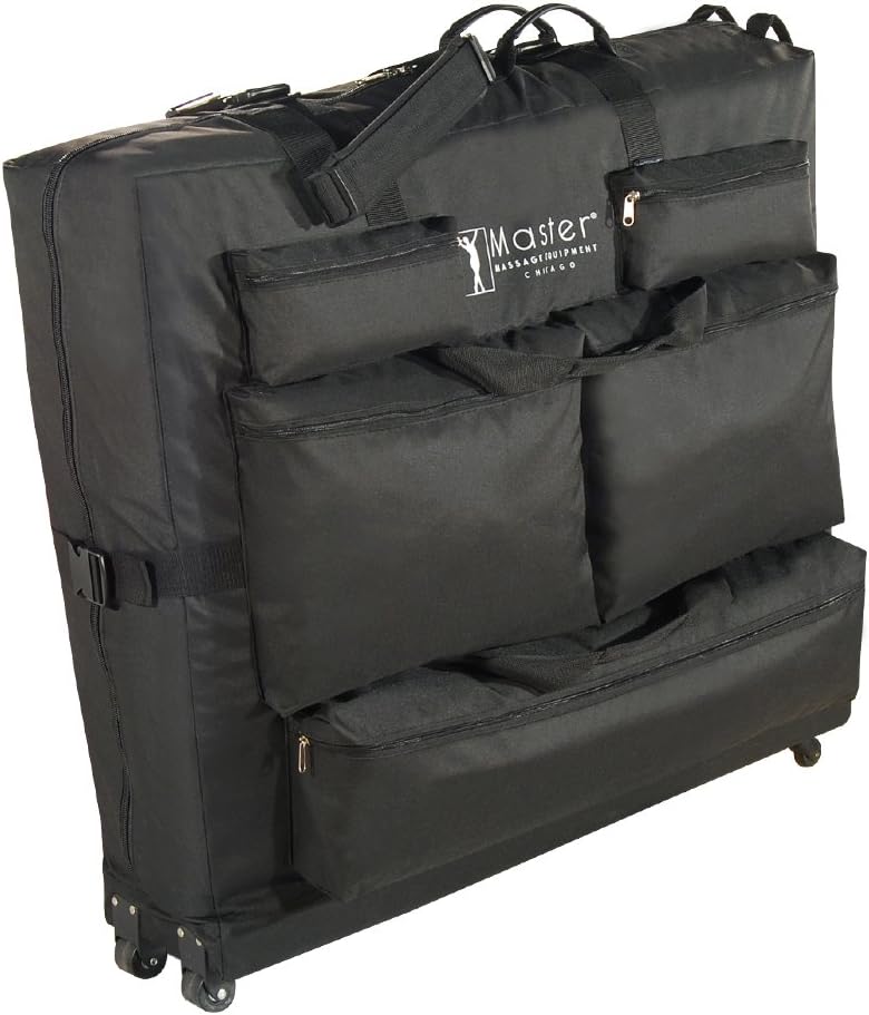 Master Massage, Universal Wheeled Table Carry Case, Black BOT COOKS