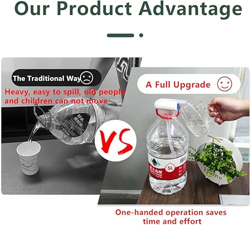 Miniatura 2 de Dispensador automático de bebidas de grifo eléctrico paquete de 2 dispensadores de bebidas de jugo de leche para refrigerador galón juego de