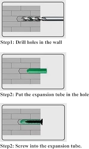 Miniatura 4 de SANJINFON Soporte de pared para snowboard, tablas de surf, patinetas, esquís, clip de exhibición horizontal, soporte de pared negro, pequeño para el