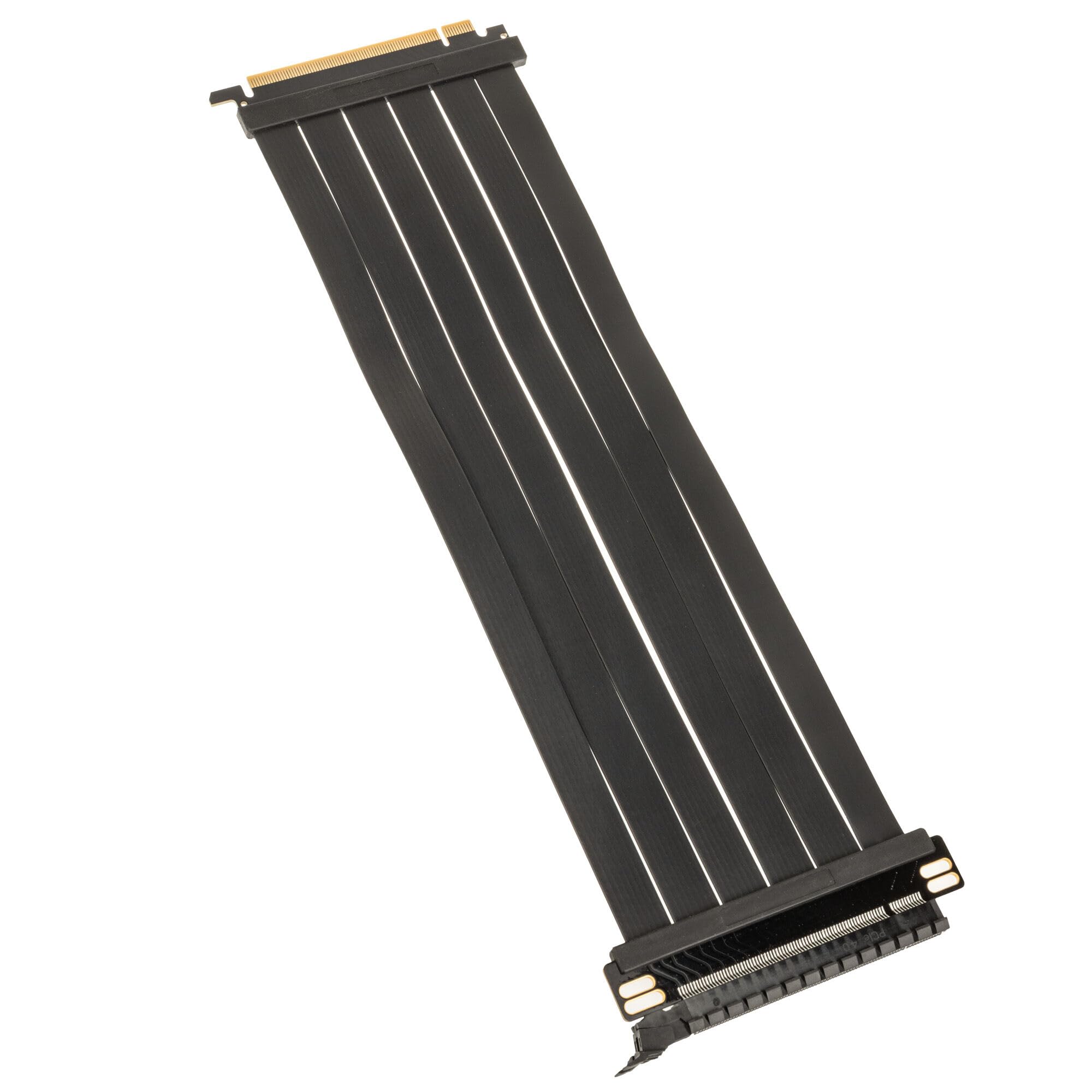 Kolink PCI Express 5.0 x16 auf x16 Riser-Kabel, 180 Grad, schwarz - 30cm